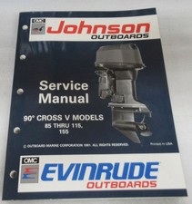 1991 OMC Johnson Evinrude 90°