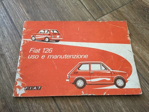 Fiat 126 1974 manuale - fiat,