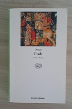 OMERO  -  ILIADE  ,  TESTO A FRONTE    EINAUDI  TASCABILI  ANNO 1990