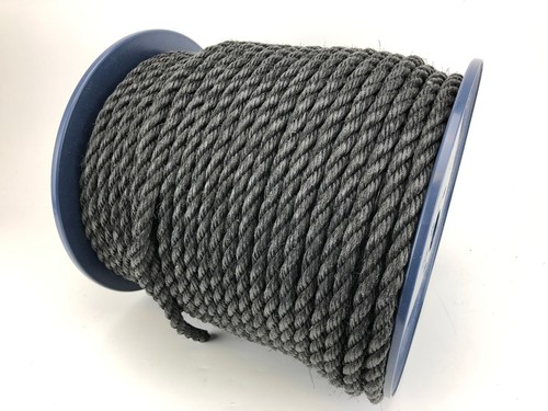 Corda filata 16mm nera - nera, x
