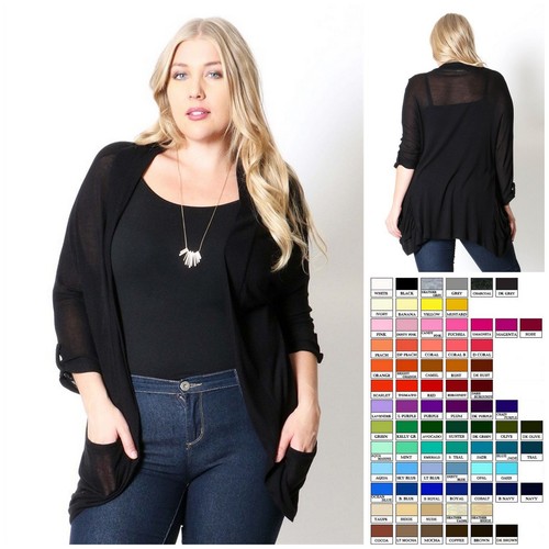 Cardigan aperto rayon maniche