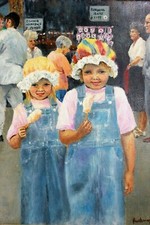 Paul Swinge olio su tavola