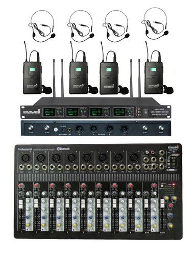 Mixer mp3 bluetooth canali - mixer, 10