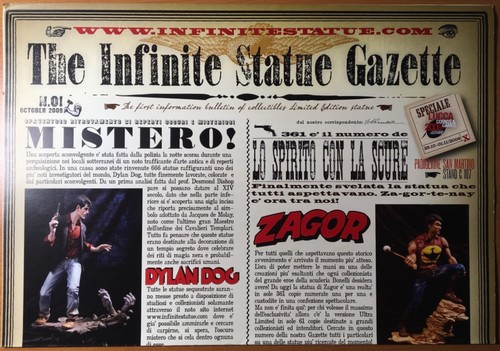 The infinite statue gazette - the,