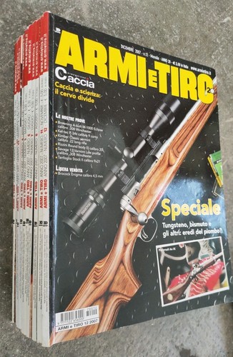 Riviste armi tiro annata - e,