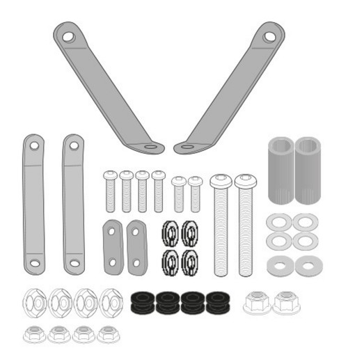 Kit attacchi parabrezza - kit, givi