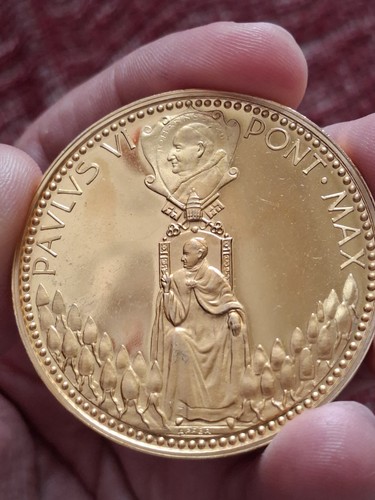 Medaglia vaticano paolo vi - vaticano,
