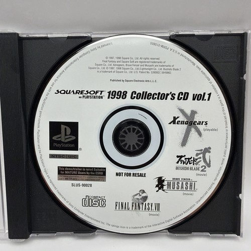 Squaresoft 1998 da - squaresoft, cd