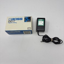 Alimentatore adattatore CA 12V OEM Boss BRA-120 e scatola DD7