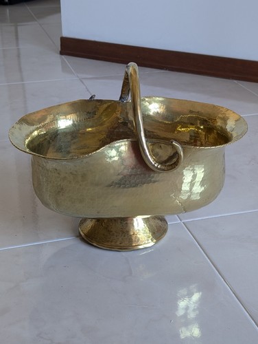 Cestino ottone vintage - in,
