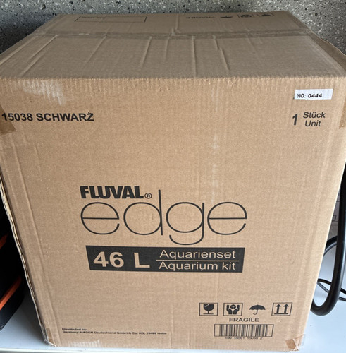 Fluval edge nero - fluval, litri