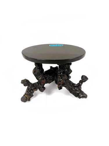 Base legno sottovaso - base,