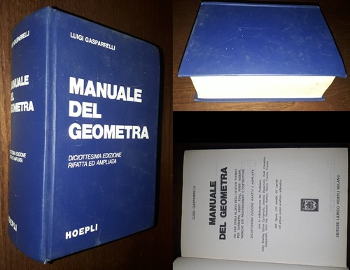 Manuale del geometra luigi - manuale, geometra,