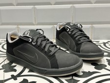 Nike Court Tradition 2 scarpe da tennis retrò da uomo in pelle grigia taglia UK 9 EU 44