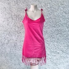 FUCHSIA FRINGE COSTUME COVER