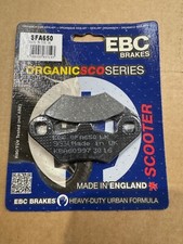 Pastiglie freno anteriori e posteriori nuove originali EBC SFA650 PEUGEOT METROPOLIS 400 2013-2016