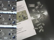 SET POCHOIR STENCIL MARQUAGE