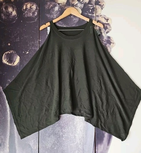 Poncho donna liu - donna, verde