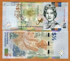 Bahamas, 1/2 dollaro (50