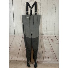 Patagonia Rio Gallegos trampoliere pesca a mosca uomo piccolo corto grigio zip davanti