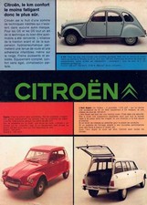 Brochure Citroën 2CV Dyane