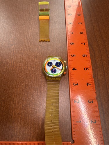Orologio swatch chrono jelly - chrono, "jelly