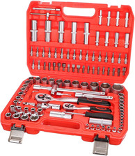 Set Di Attrezzi | 108 Pezzi Professionali Con Garanzia  SIX in Acciaio Crv, Adat