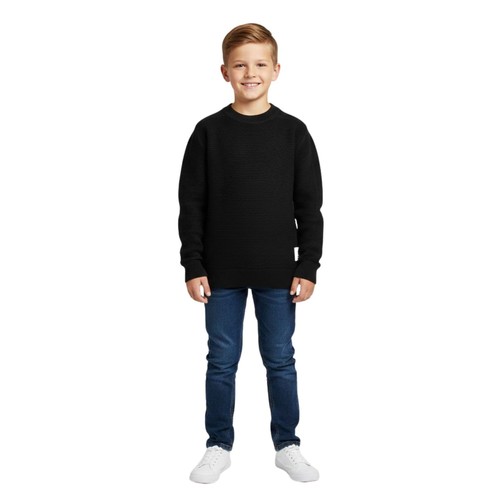 Maglione nero cotone - in, a