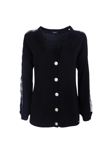 Cardigan donna manica velata
