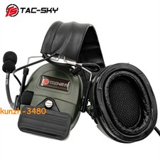 TAC-SKY Comtac-I Riduzione Rumore Pickup Cuffie Tattiche Paraorecchie Silicone FG