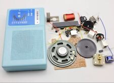 Ricevitore radio supereterodina 7 transistor kit fai da te schema e custodia altoparlante