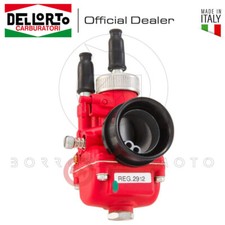 CARBURATORE DELLORTO PHBG 21 DS MALAGUTI 50 F12 / F10/ F15 ROSSO ARIA MANUALE