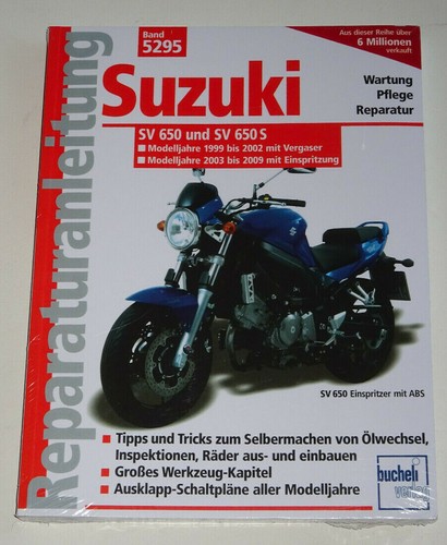 Manuale riparazione suzuki - riparazione, sv