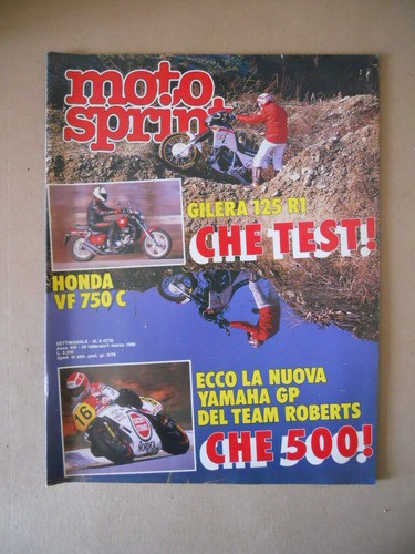 Motosprint 1988 test - motosprint,