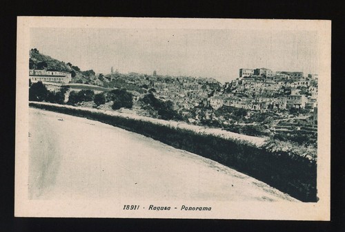 Cartolina ragusa panorama - cartolina,