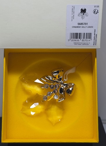 Swarovski holiday magic foglie - swarovski,