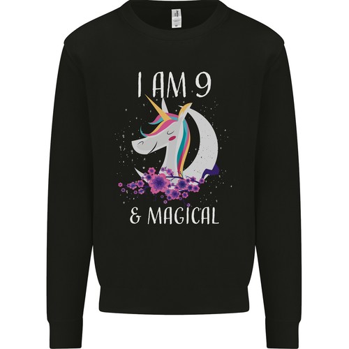 Felpa magica con unicorno per - felpa,