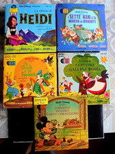 WALT DISNEY 5 VINILE LP 45