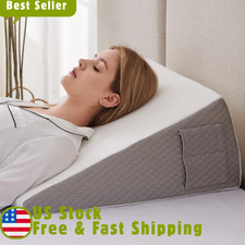 Cuscino a cuneo reflusso acido letto zeppa cuscino testiera 10" antidolorifico schiena