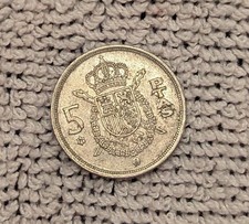 1975-Spagna 5 cinque pesetas