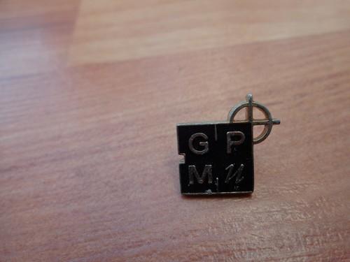 Spilla smaltata vintage gpmu - spilla,
