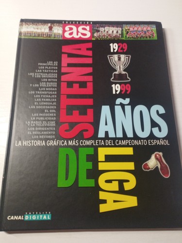 Settanta anni liga calcio - anni, de