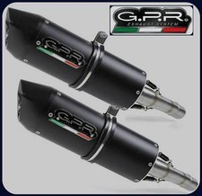SCARICO GPR FURORE NERO SUZUKI