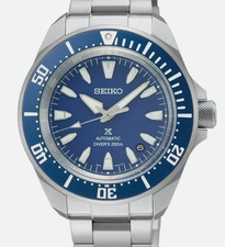 Orologio Seiko SRPL51 Prospex Quadrante Blu Automatico Samurai Subacqueo 200m Scatola Etichette