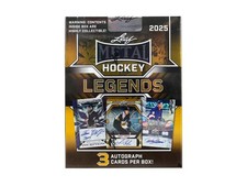 2025 LEAF METAL NHL HOCKEY LEGENDS HOBBY BOX - NUOVO - SPEDIZIONE GRATUITA 🔥🔥🔥