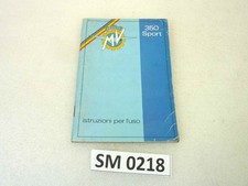 Libretto uso e manutenzione MV