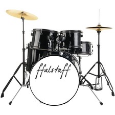 Batteria 5 Pezzi con Cassa da 22" Completa Di Accessori