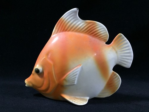 N0908 vintage ceramica pesce - n0908,