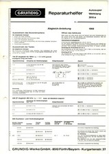 GRUNDIG Riparazione Suono