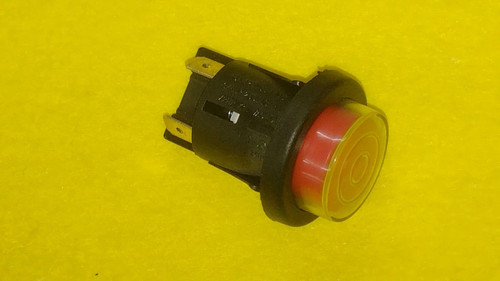 Pulsante bipolare rosso - pulsante, 16a